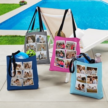 Snapshots Photo Tote Bag