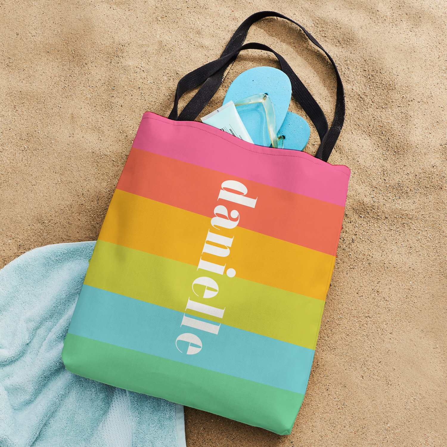 Sorbet Rainbow Tote