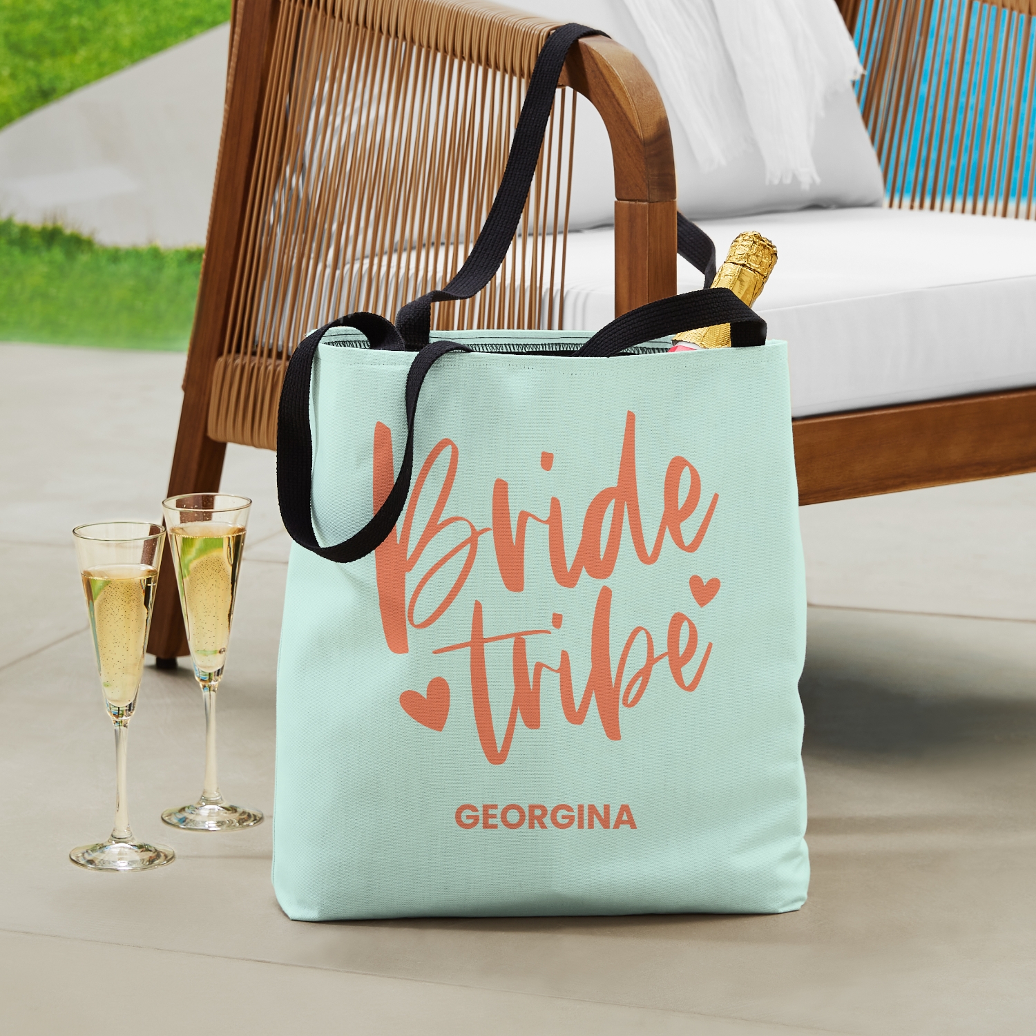 Bride tribe tote bags sale