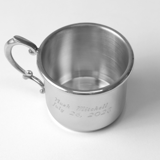 silver baby cup christening gift baby shower gifts heirloom