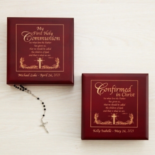 First Communion Gift, Holly Confirmation Baptism Gift Compass