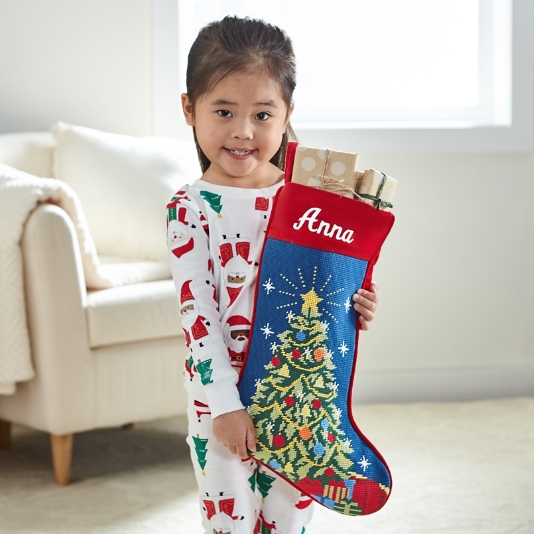 Charming Needlepoint Christmas Stockings