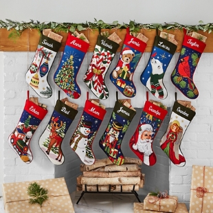 Personalized 3D Christmas Stocking Tag – Name Only – Personally Yours  Creations LLC