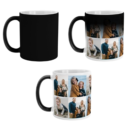 Multi Photo Color Changing Mug - 3 Photos