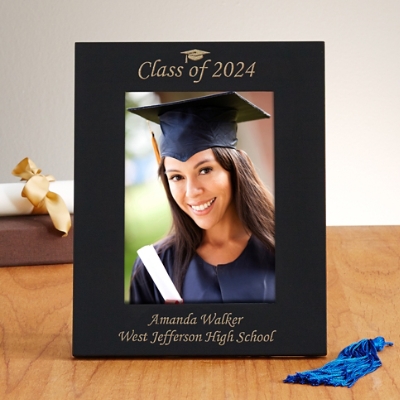 Class of Black Laser Picture Frame 