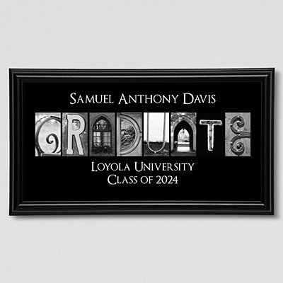 Graduation Architectural Personalized Framed Print