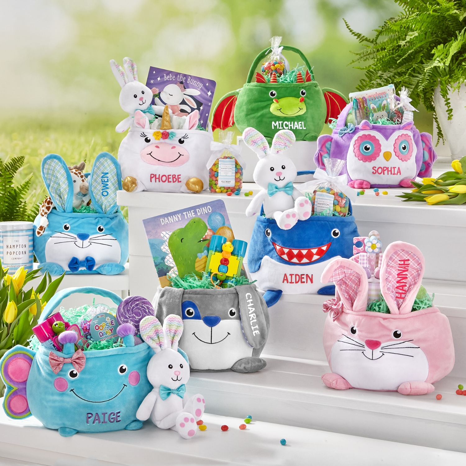 Delightful Friends Personalized Easter Basket