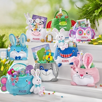 Delightful Friends Personalized Easter Basket