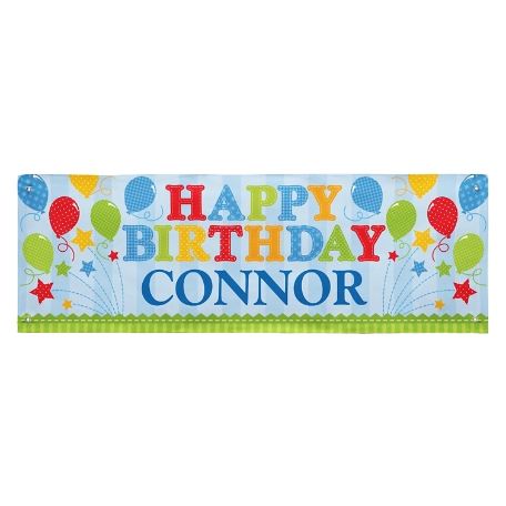 Fireworks Birthday Banner- 6ft