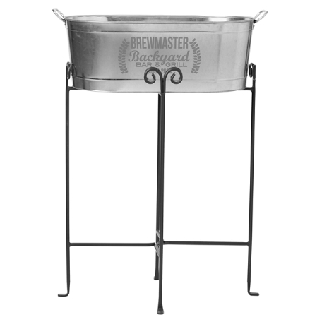 Backyard Bar Beverage Tub with Stand