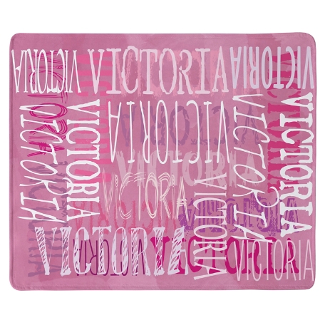 Signature Style Plush Blanket - Pink - L