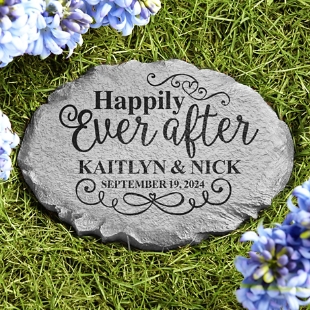 Happily Ever After Garden Stone