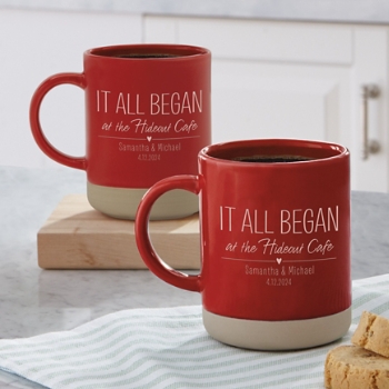 Our Love Story Personalized Mug Set