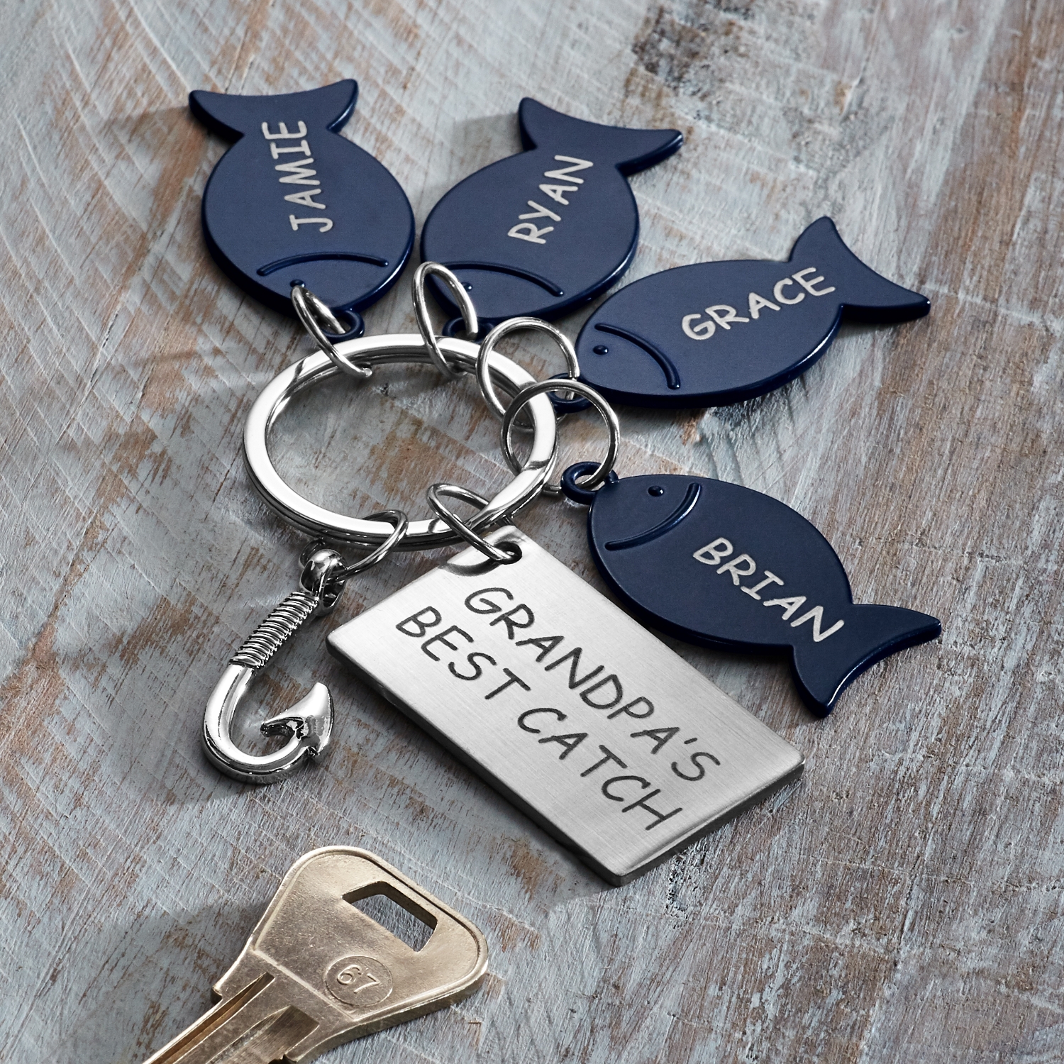 Captured Memories Personalized Keychain