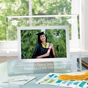 Graduation Personalized Commemorative Glass Frame