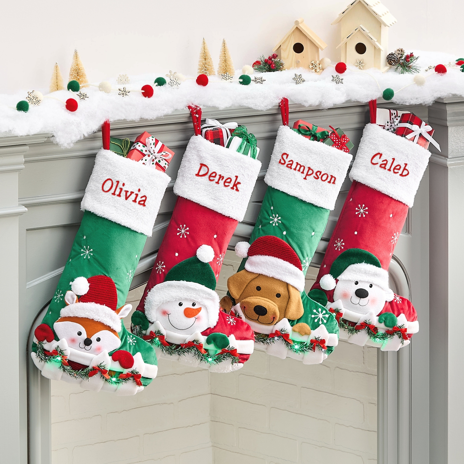 Peek-A-Boo Light Up Stockings