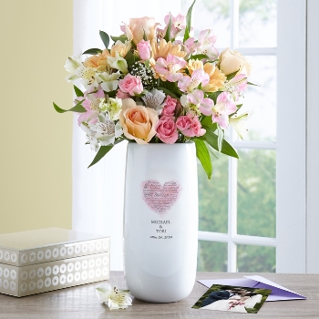 Wedding Vows Vase