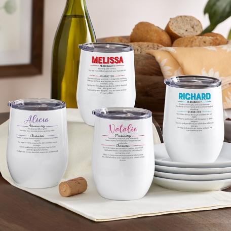 Name Meaning Insulated Wine Tumbler