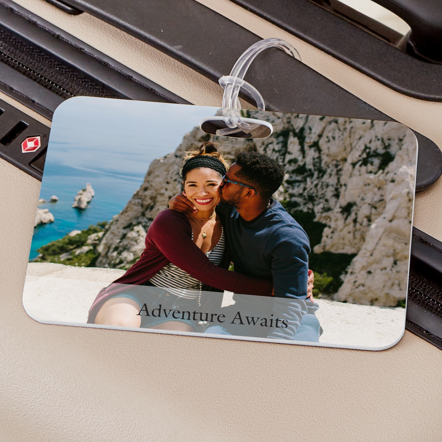 Custom Photo Luggage Tag