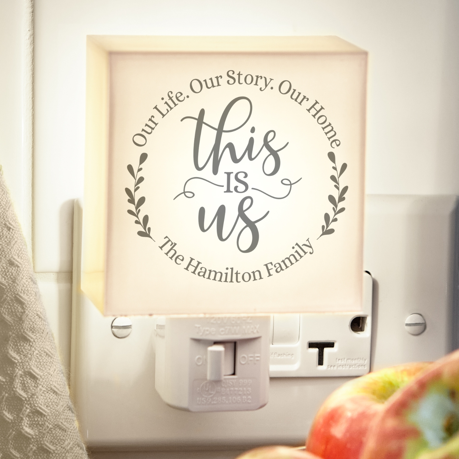 Floral This Is Us Nightlight