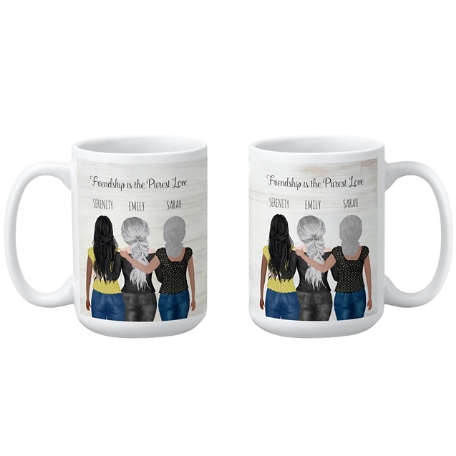 Forever Friends Mug-15oz - 3 Girls