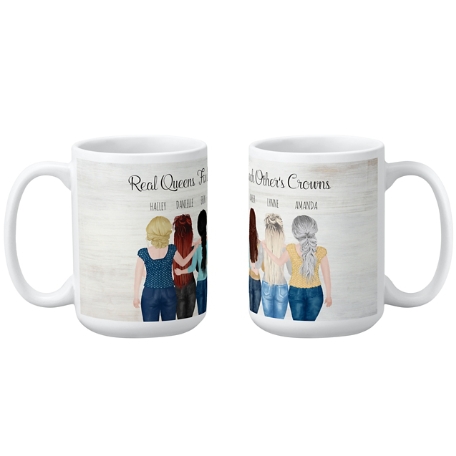 Forever Friends Mug-15oz- 6 Girls