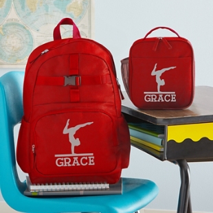 Sporty Fun Red Backpack Collection