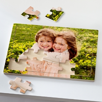 Picture-Perfect Photo Collage Wooden Puzzle