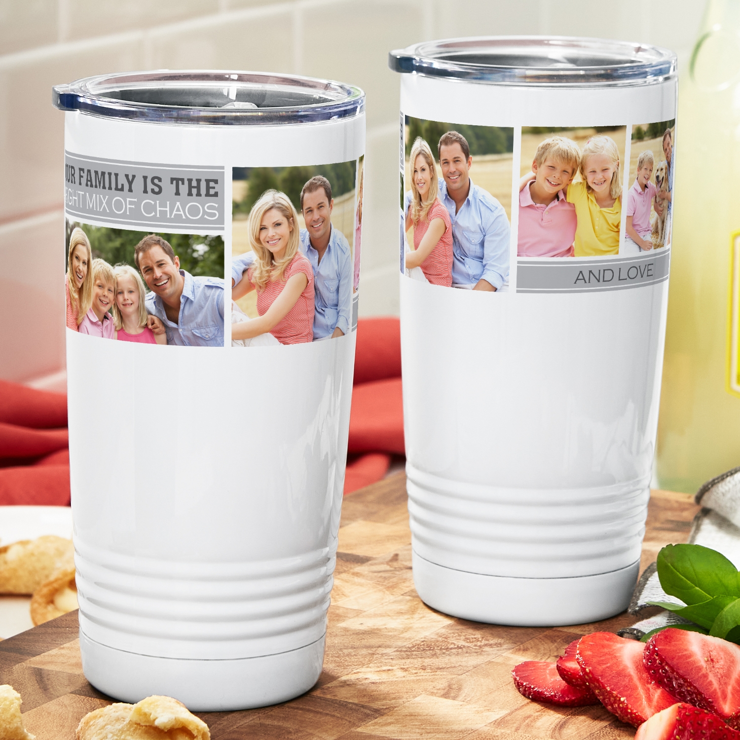 Memories Shared Insulated Photo Tumbler