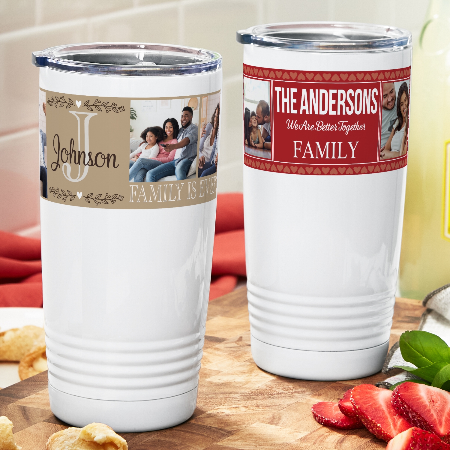 Photo Memory Collage Insulated Tumbler