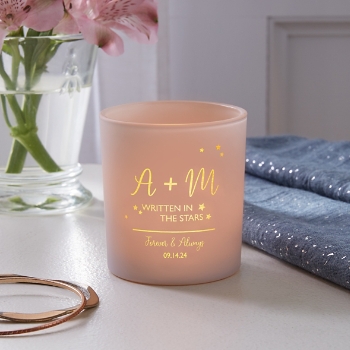 Written In the Stars Engraved LED Votive