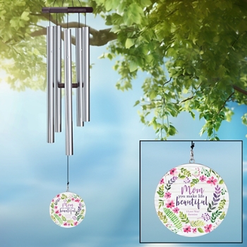 You Make Life Beautiful 30 inch Wind Chime