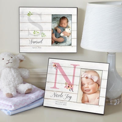 Sophisticated Baby Personalized Photo Frame