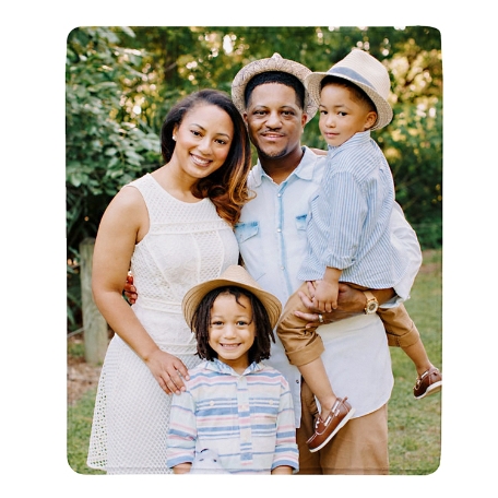 Picture-Perfect Photo Plush Blanket