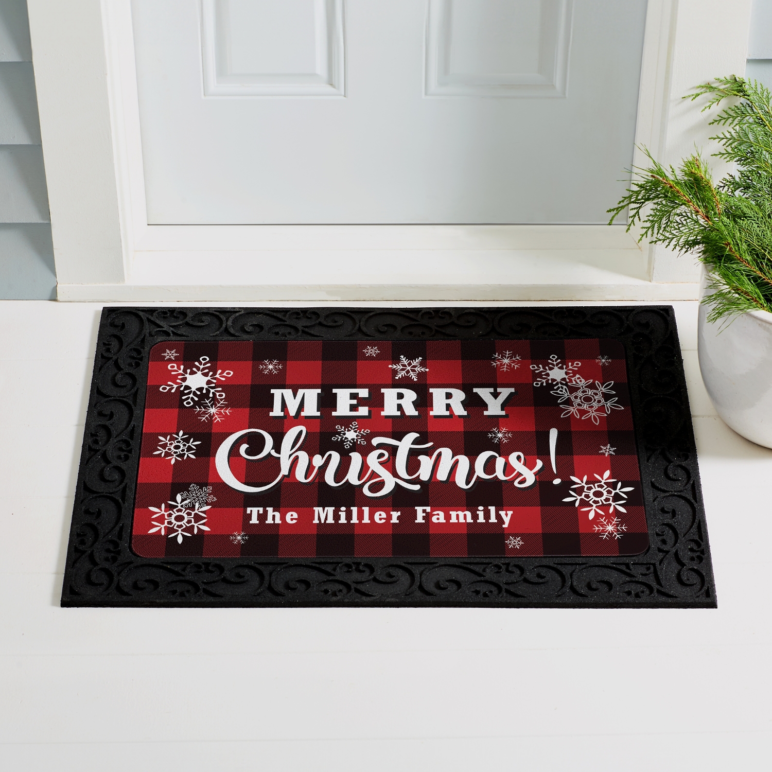 Cozy Christmas Doormat