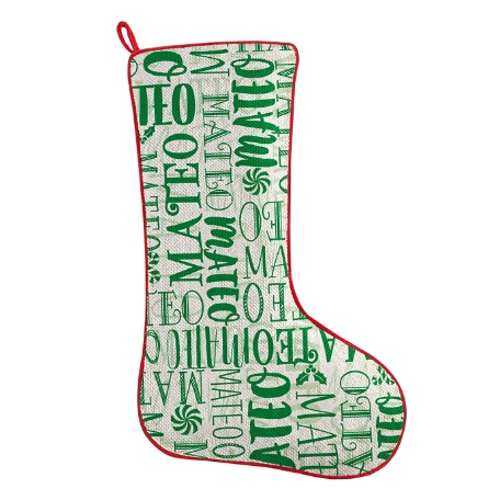 Signature Style Holiday Stocking - Green