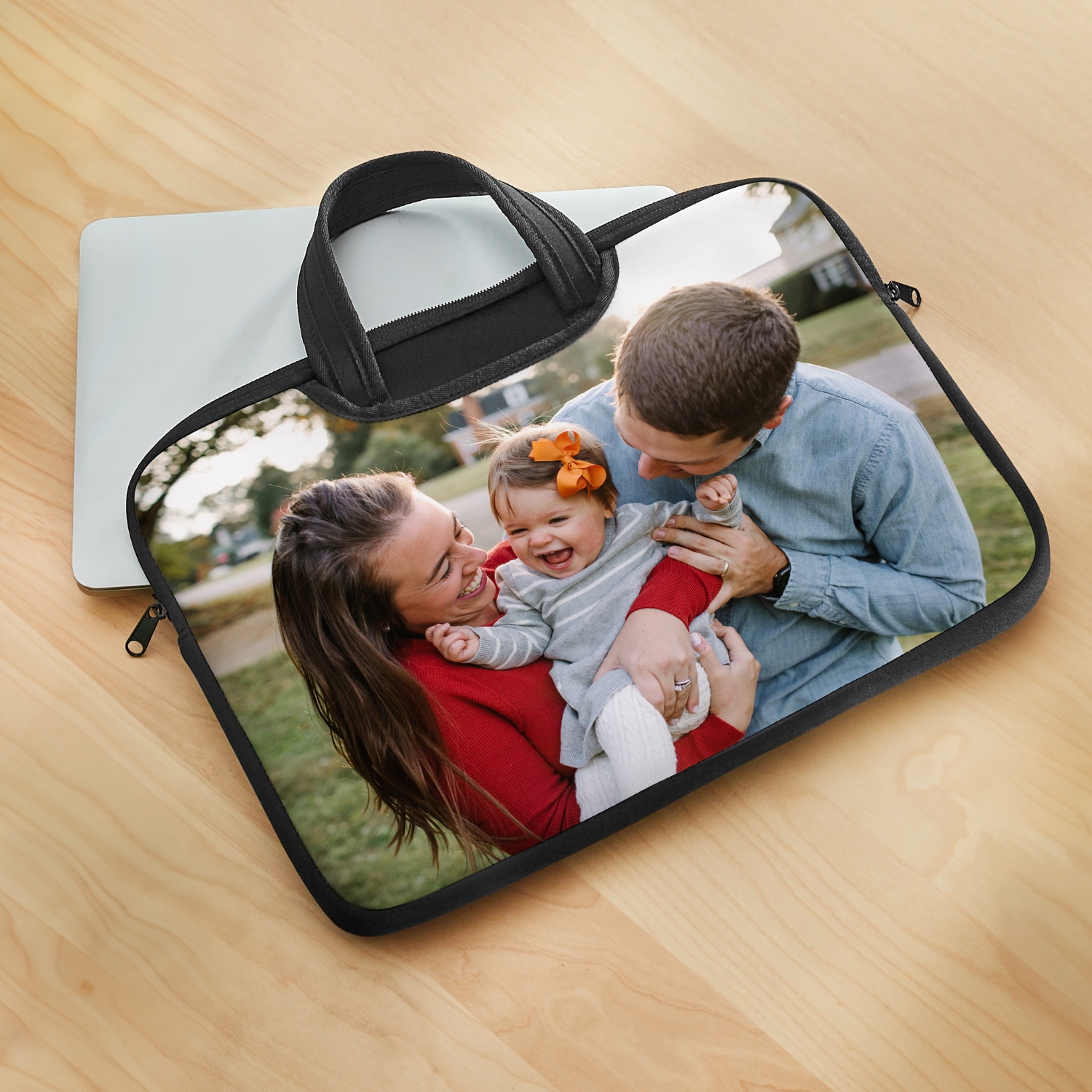 Custom Photo Laptop Carry Bag