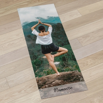 Picture-Perfect Photo Yoga Mat