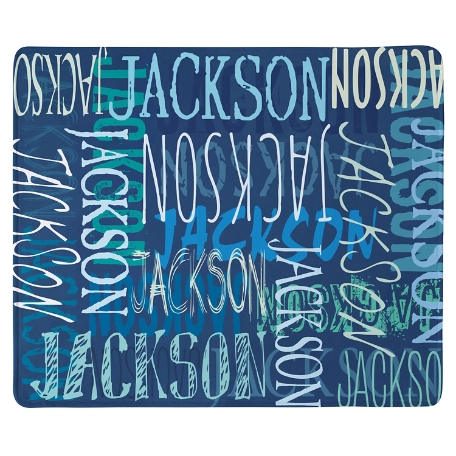 Signature Style Plush Blanket - Navy - L