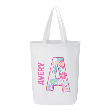 Pretty Pattern Tote Bag - Flowers