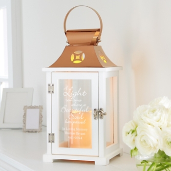 Eternal Glow Personalized Memorial Lantern