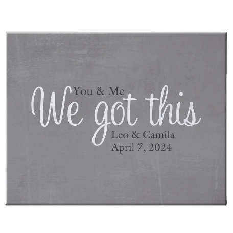 You & Me Canvas - 11x14