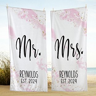 For the Couple Beach Towel Set