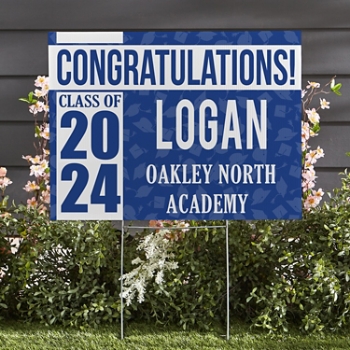 Best in Class Graduation Yard Sign