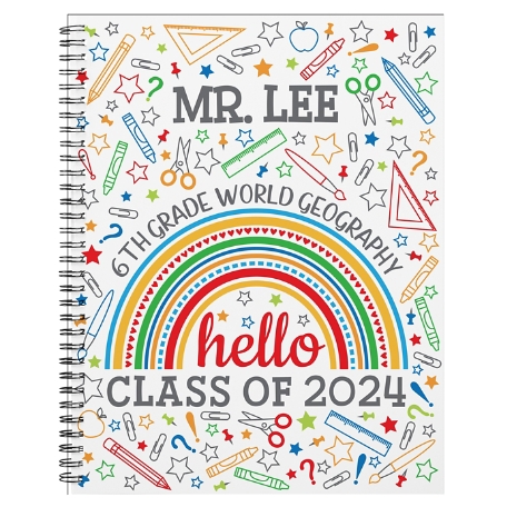 Hello School Year Teacher Planner - Primary