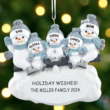 The Original Snow Buddies™ Outdoor Fun Family Ornament