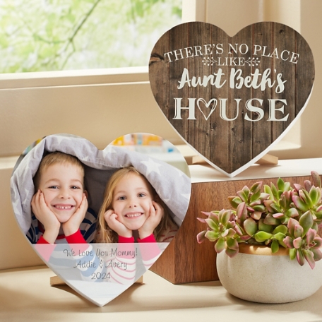 Wood Heart Collection