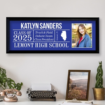 All About The Graduate Photo Canvas