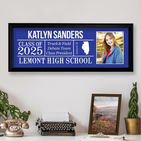 All About The Graduate Photo Canvas