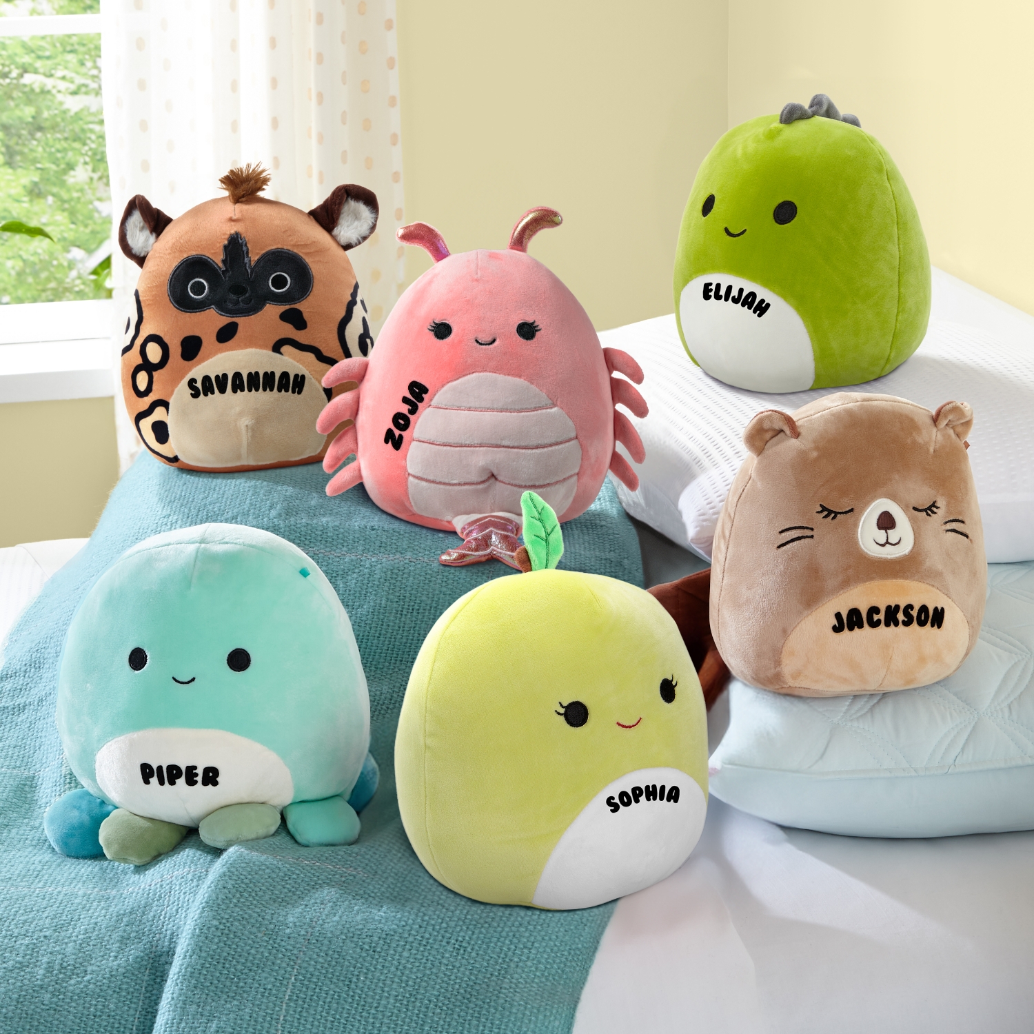 Customized 8 Squishmallows at Gifts